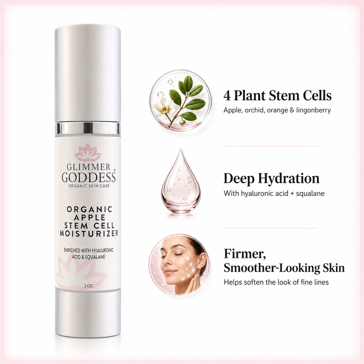 Organic Apple Stem Cell Renewal Moisturizer