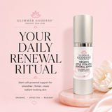 Organic Apple Stem Cell Serum for Anti-Aging | Lingonberry, Orchid & Orange Stem Cells for Hydration & Wrinkle Defense