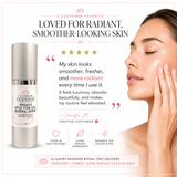Organic Apple Stem Cell Serum for Anti-Aging | Lingonberry, Orchid & Orange Stem Cells for Hydration & Wrinkle Defense