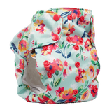 Dream Diaper 2.0 - Aqua Floral