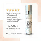 Organic Hair Shine Spray | Moroccan Argan Oil