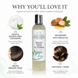 Organic Sulfate Free Shampoo with Morrocan Argan Oil