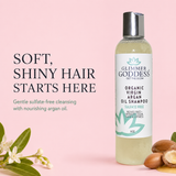Organic Sulfate Free Shampoo with Morrocan Argan Oil