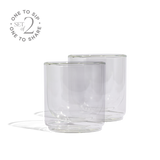 Cove 10oz Glass Tumbler - Set of 2 - Clear - Restocking Mid March