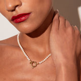 Pearl Aura Beaded Necklace