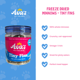 Freeze Dried Minnows - Tiny Fins