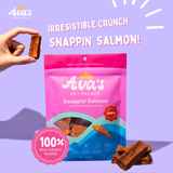 Crunchy Jerky Dog Treats - Snappin' Salmon