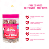 Freeze Dried Beef Liver - Beef Bites