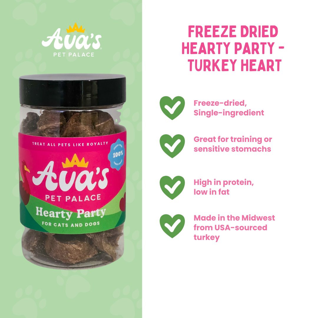 Freeze Dried Hearty Party - Turkey Heart