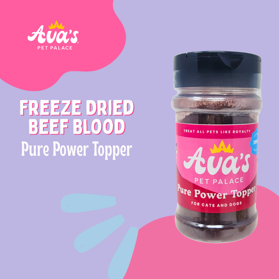 Freeze Dried Beef Blood - Pure Power Topper