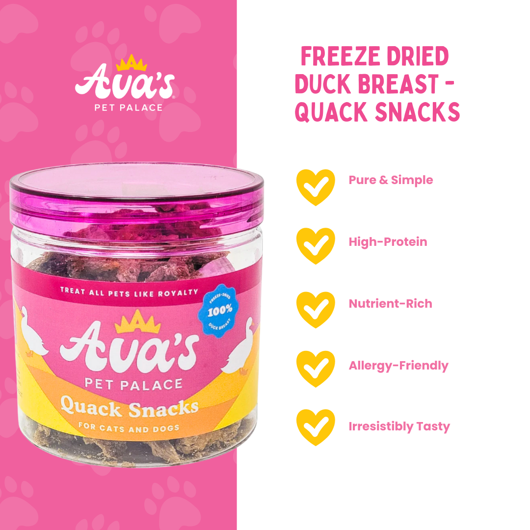 Freeze Dried Duck Breast - Quack Snacks
