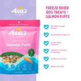 Freeze Dried Dog Treats - Salmon Puffs
