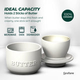 French Butter Crock - Premium Ceramic