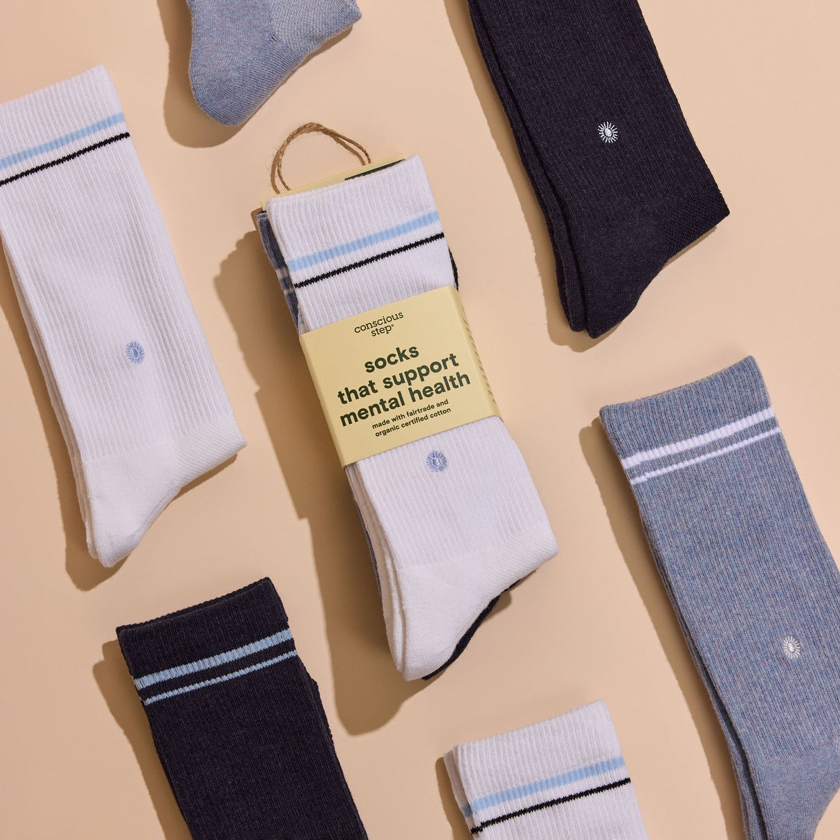 Comfort Crew Socks that Support Mental Health