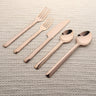 Ariella PVD 5 Pc. Flatware Set