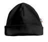 Super-Soft Organic Cotton Baby Rib Beanie Hat| Black