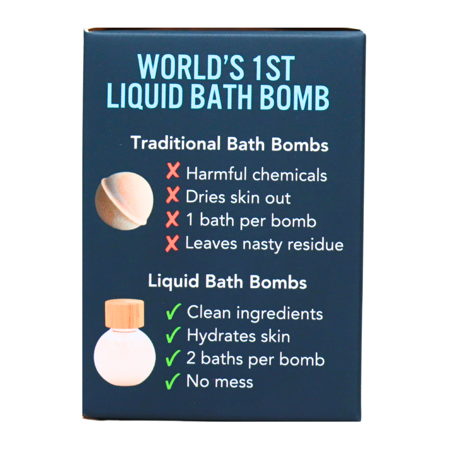 Tuscarora Creek Liquid Bath Bomb - Amber, Cedar, and Lemon