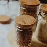 Bamboo Jar Lids - Jars not included