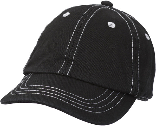 Boys and Girls 100% Cotton Twill UPF 50+ Baseball Hat (Dyed & Finished in USA*)