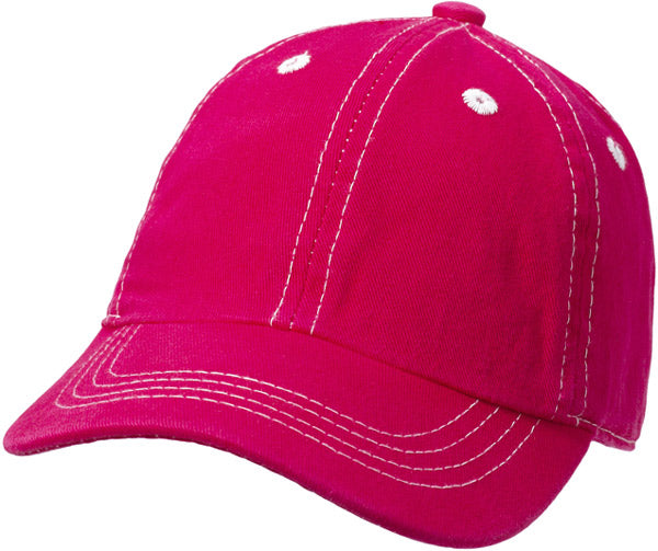 Boys and Girls 100% Cotton Twill UPF 50+ Baseball Hat (Dyed & Finished in USA*)