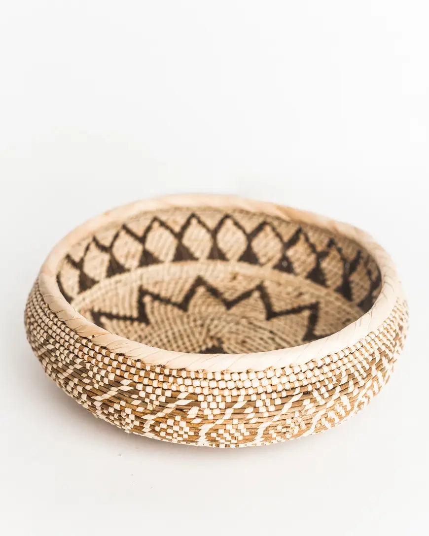 Woven Tonga Baskets | 10", 12" | Handmade in Zambia