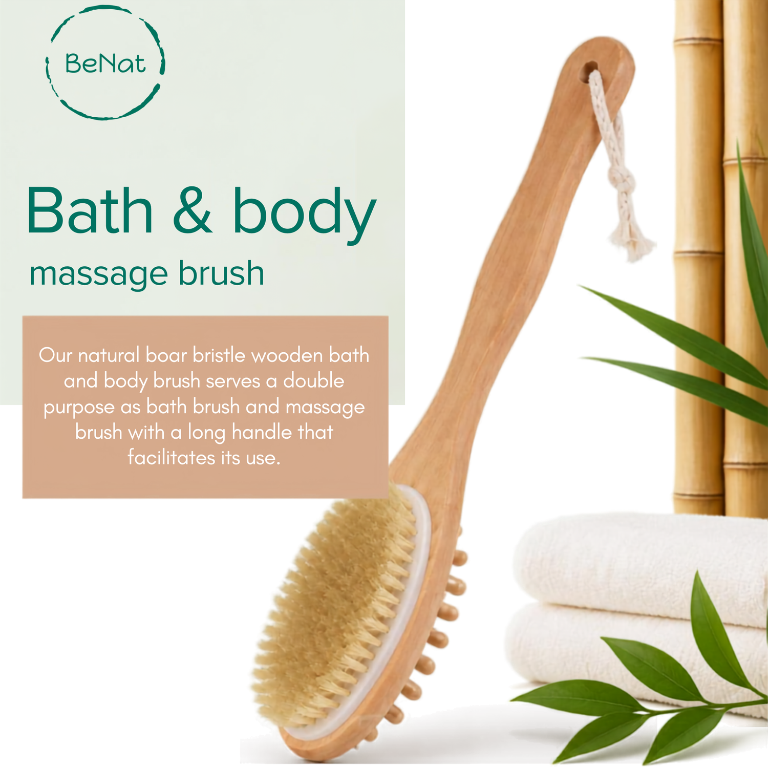 Bath & Body Massage Brush