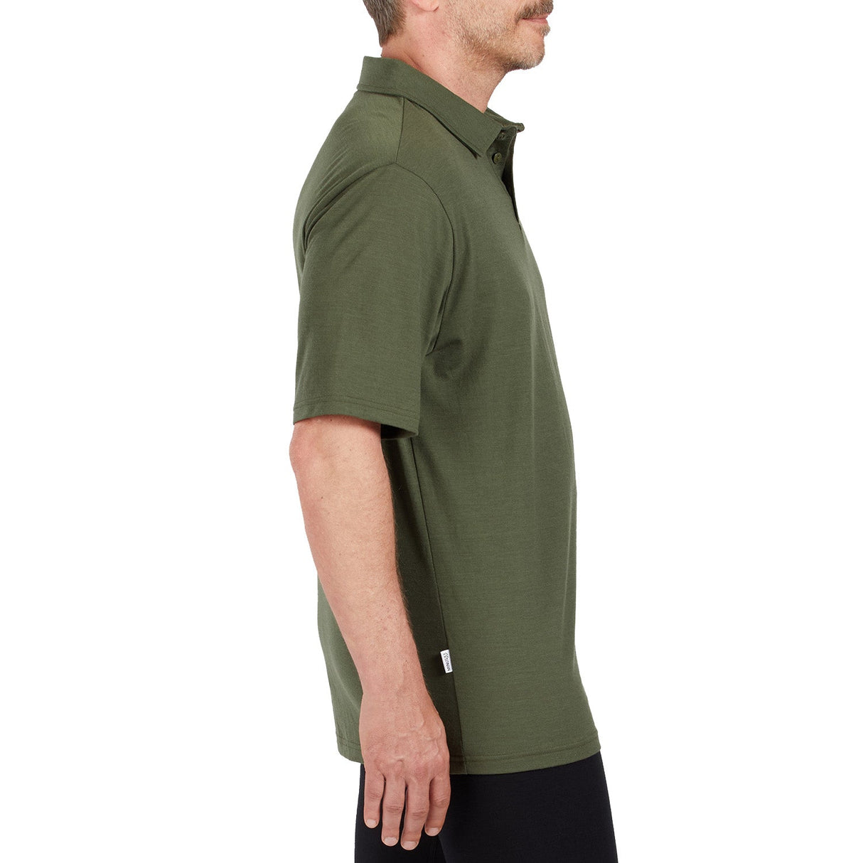 Microweight - Men's Wool Polo Woolverino