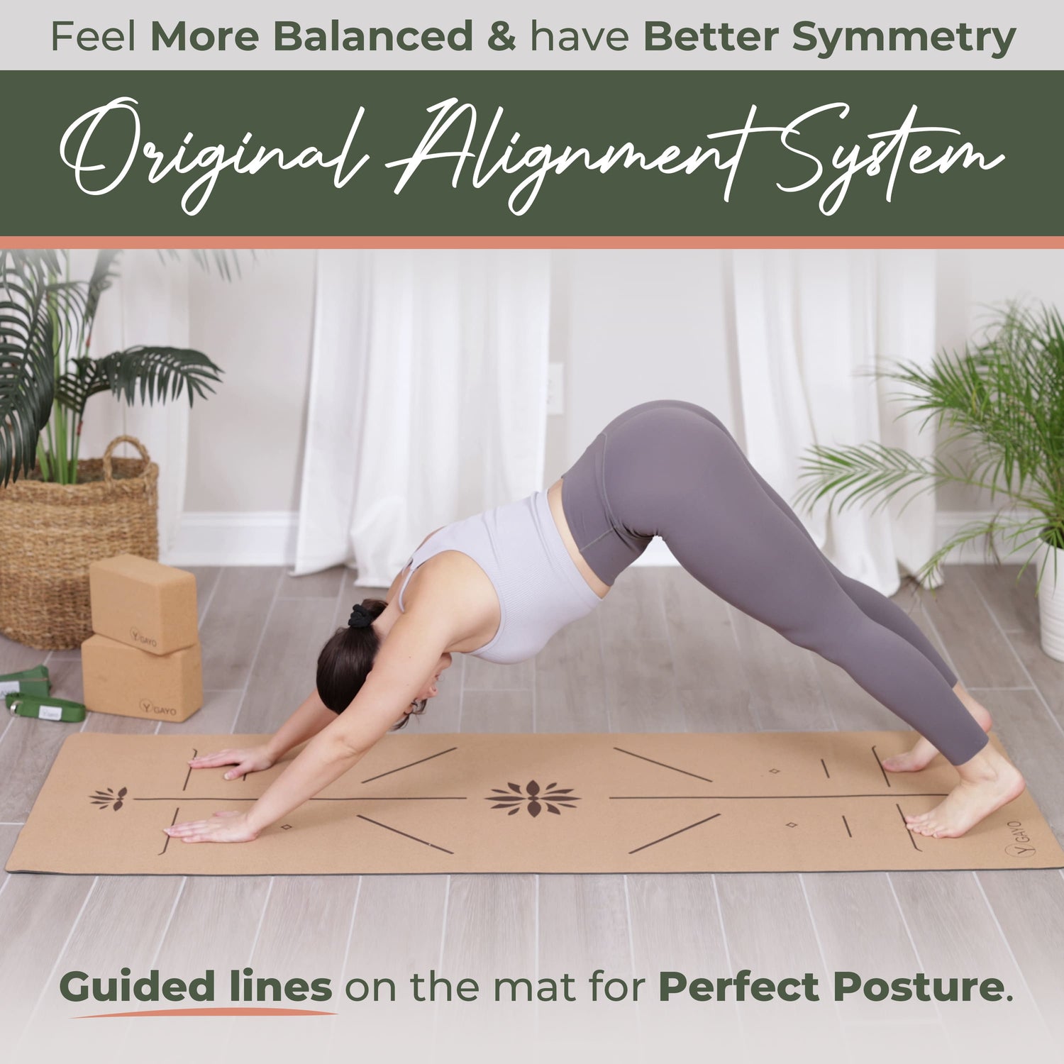 Eco-Friendly Cork Yoga Mat