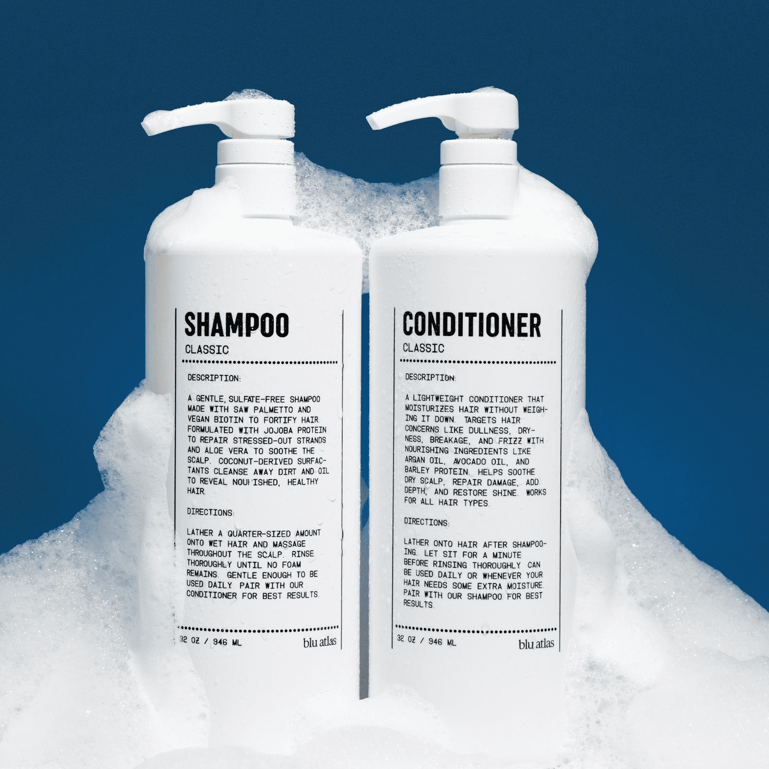 Natural Shampoo for All Hair Types