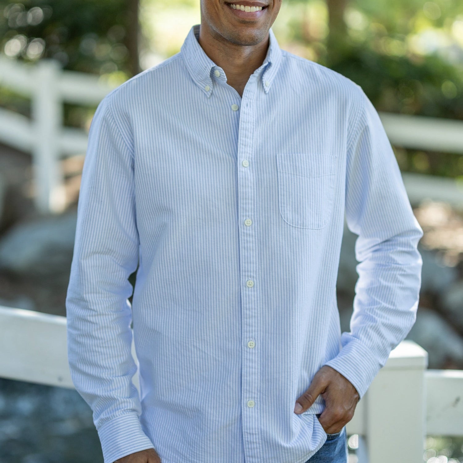 Organic Cotton Oxford Shirt