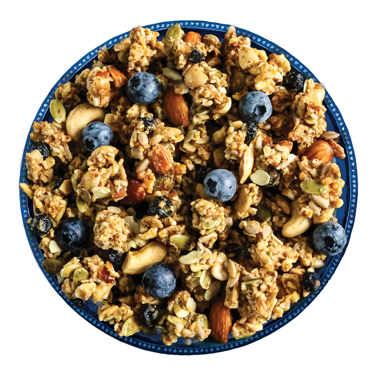 Lemon Blueberry Sprouted Granola