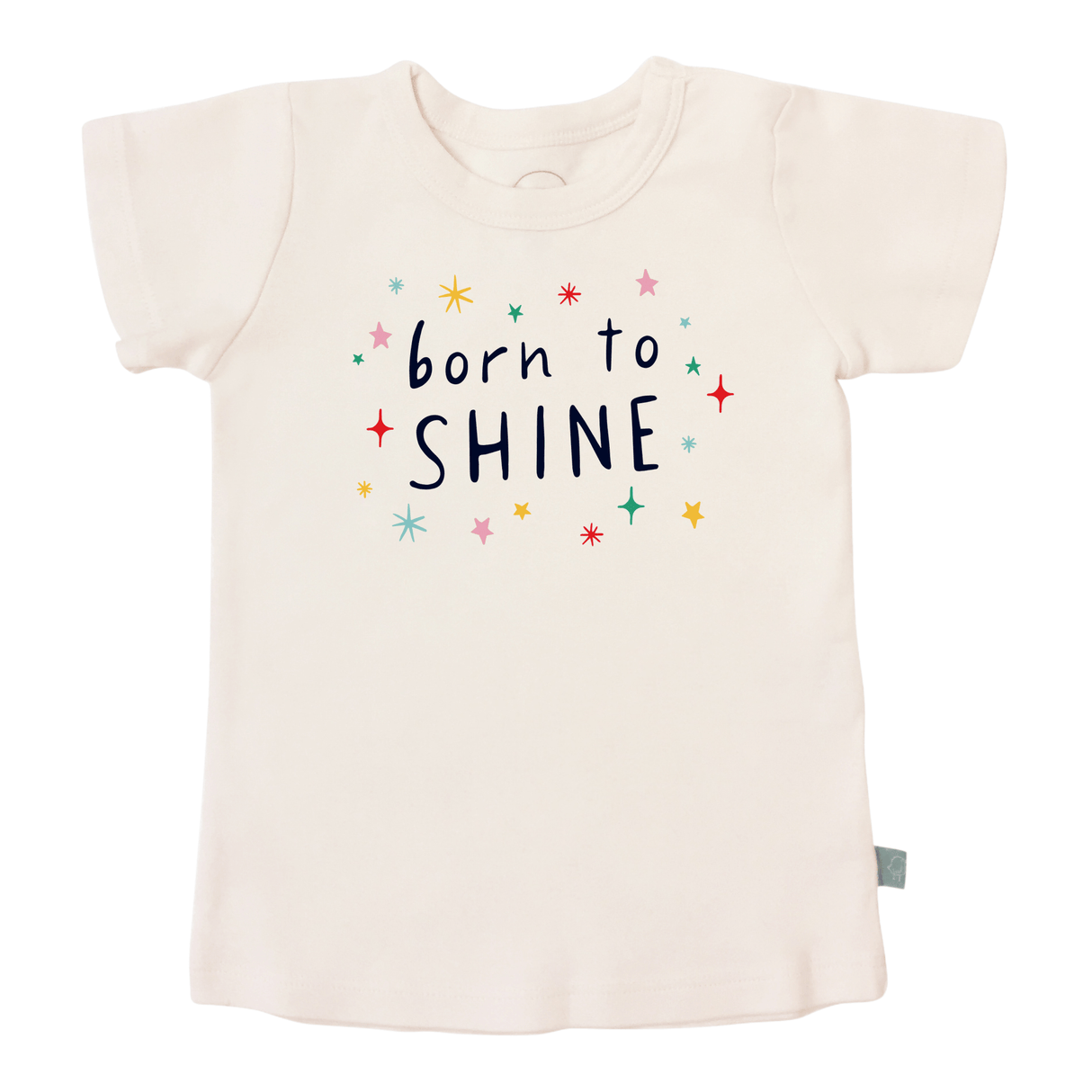 graphic tee | born to shine