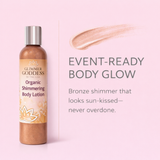 Organic Bronze Shimmer Body Lotion