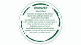 All-Natural Bronzer Loose Powder. Eco-Friendly