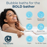 Liquid Bath Bombs and Loofah Sponge Gift Set