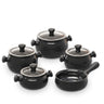 Premiere 9 Piece Ceramic Cookware Set - Glass Lid