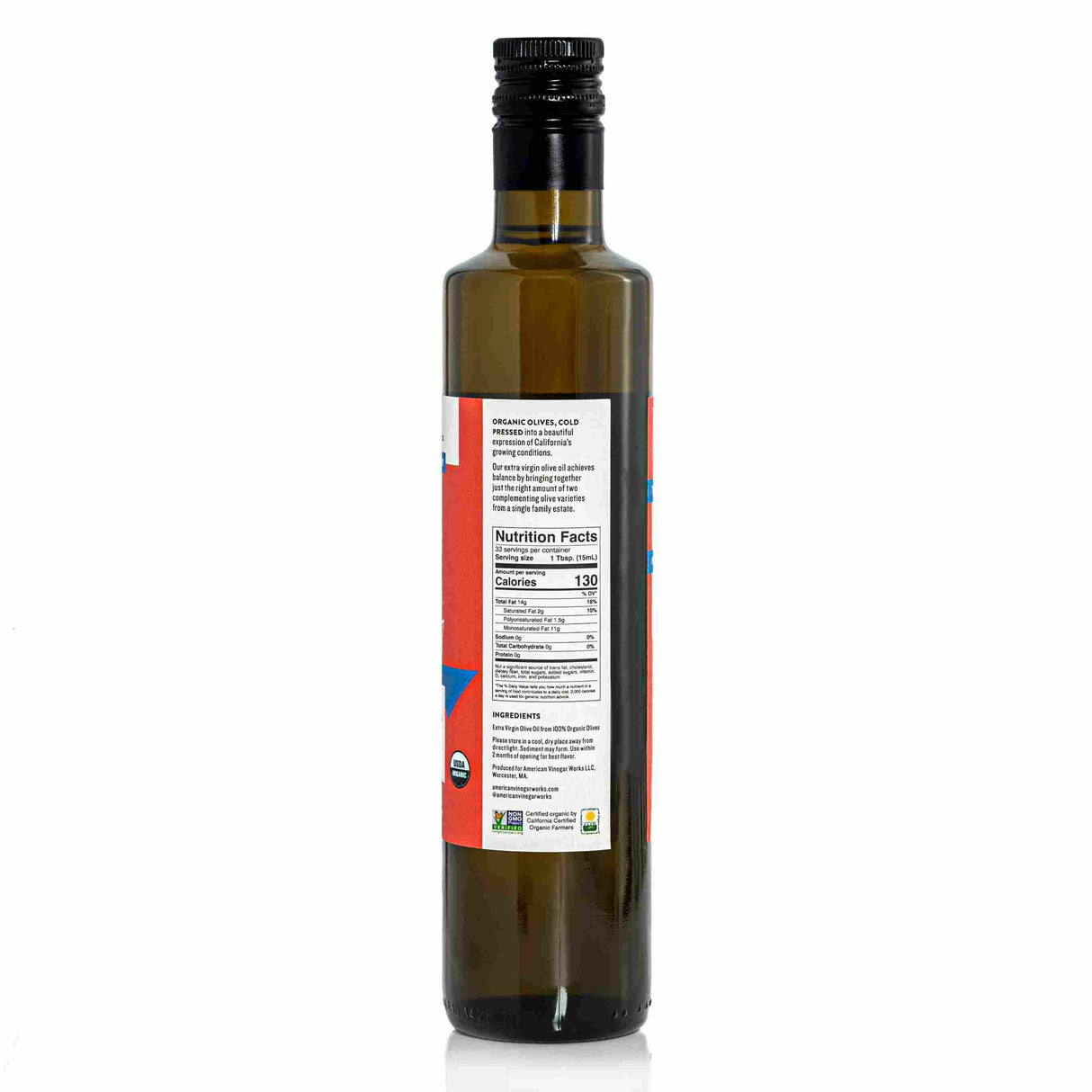 Extra Virgin Olive Oil: California Organic