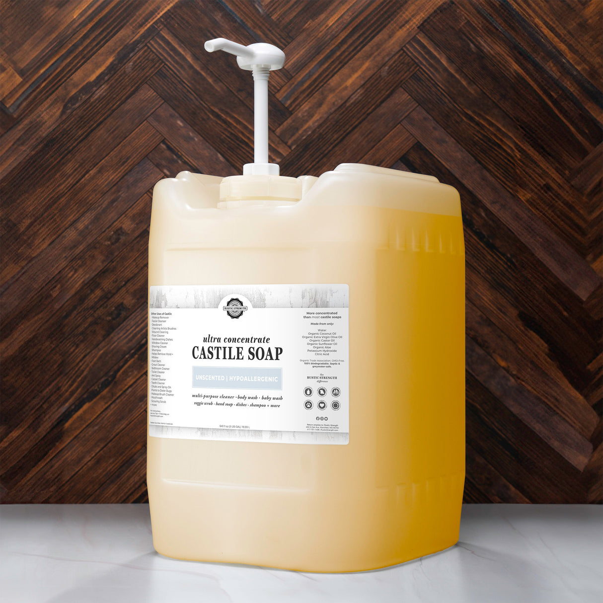 Castile Soap - Ultra Concentrate | Unscented