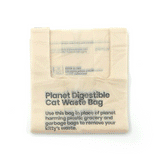 Boba & Vespa Cat Litter Bag Holder in Natural Cotton Canvas