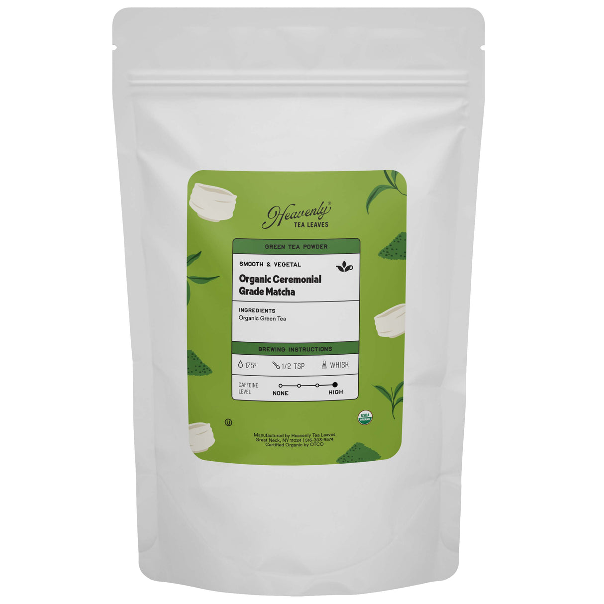 Organic Ceremonial Grade Matcha Powder, Sample Pouch