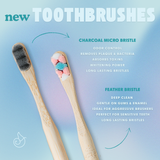 Charcoal Micro Bristle Toothbrush