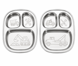 Trucks Stainless Steel Divided Plate Set (Two)