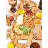 Olive Wood Charcuterie Board - Includes Juice Well