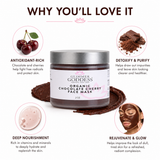 Organic Chocolate Cherry Anti-Aging Face Mask