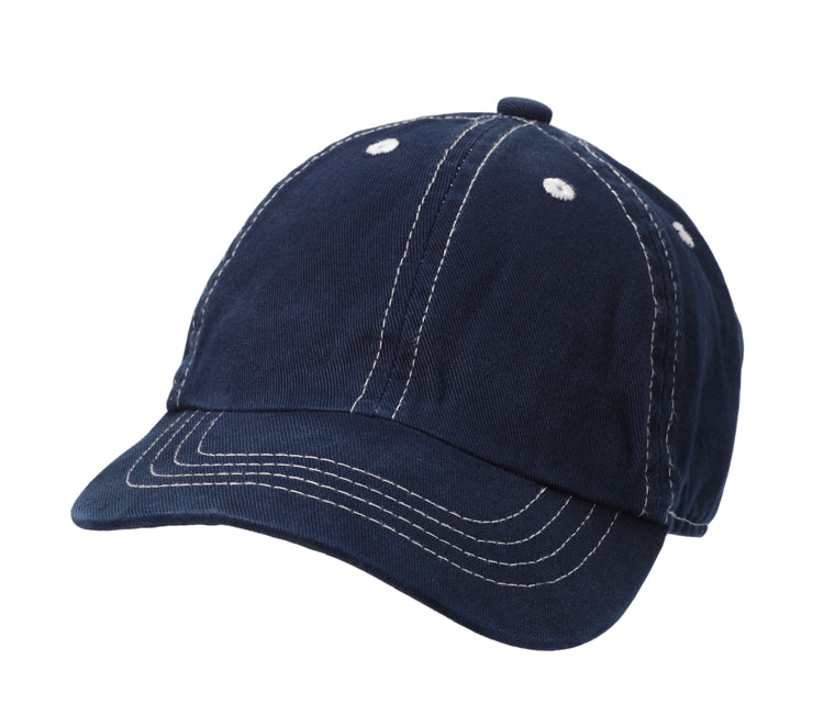 Boys and Girls 100% Cotton Twill UPF 50+ Baseball Hat (Dyed & Finished in USA*)