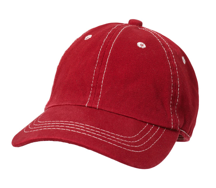 Boys and Girls 100% Cotton Twill UPF 50+ Baseball Hat (Dyed & Finished in USA*)