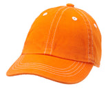 Boys and Girls 100% Cotton Twill UPF 50+ Baseball Hat (Dyed & Finished in USA*)