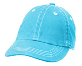 Boys and Girls 100% Cotton Twill UPF 50+ Baseball Hat (Dyed & Finished in USA*)