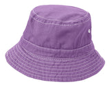 Boys and Girls 100% Cotton Twill UPF 50+ Wharf Hat | Acai (Dyed & Finished in USA*)