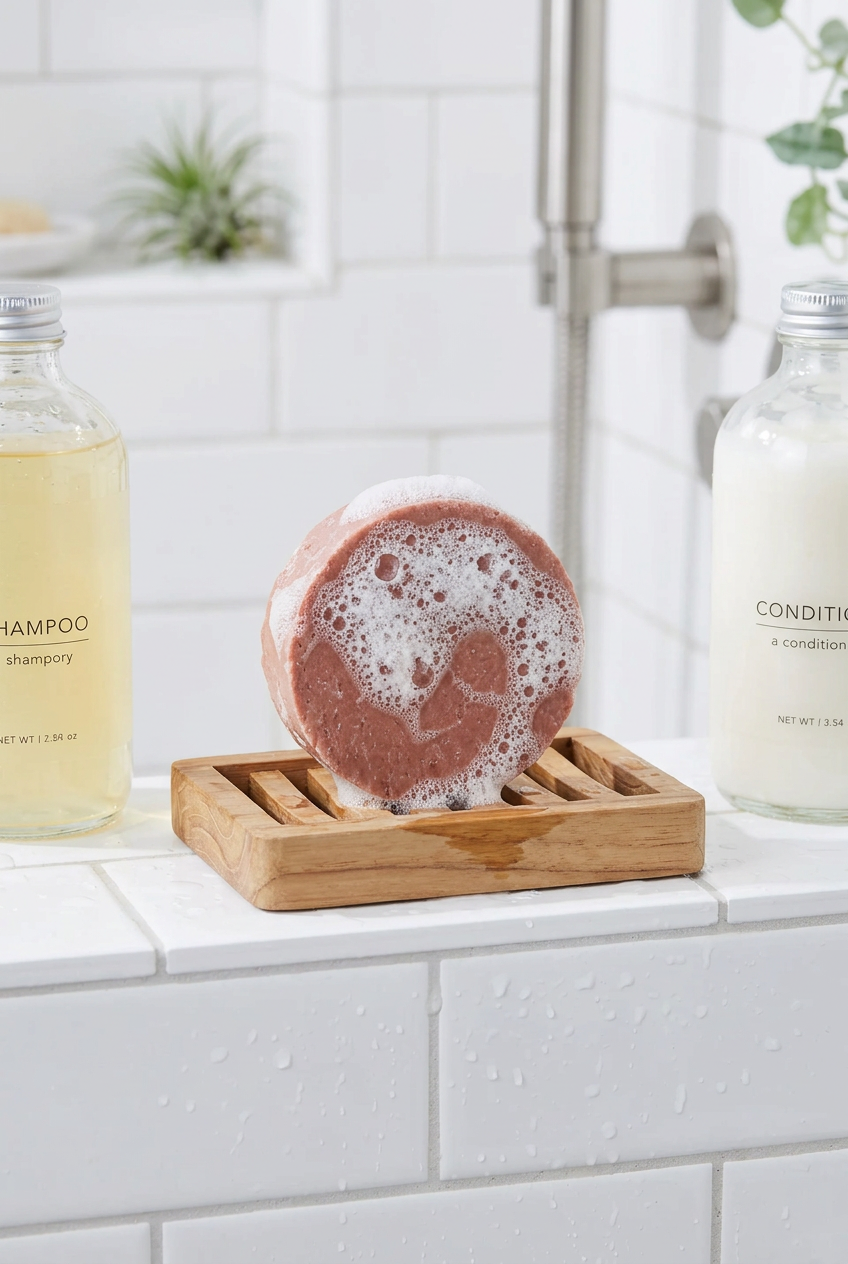 Organic Facial Bar / Organic Face Soap / Rose Clay Soap / Clay Soap Bar / Acne Face Soap / Gentle Face Wash